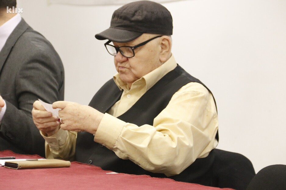 Abdulah Sidran (Foto: G. Š./Klix.ba)