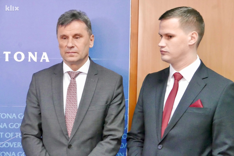 Fadil Novalić i Irfan Halilagić (Foto: A. K./Klix.ba)