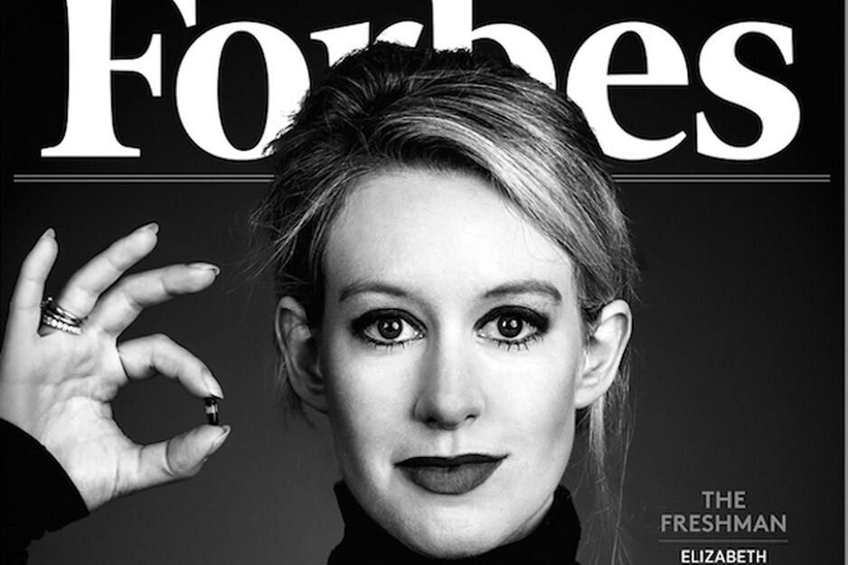 Elizabeth Holmes na naslovnici Forbesa