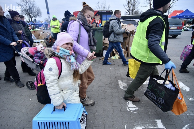 Izbjeglice iz Ukrajine (Foto: T. S./Klix.ba)