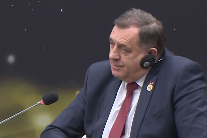 Milorad Dodik (Screenshot: ADF)
