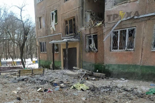 Stambeni objekti u Harkovu (Foto: Twitter)