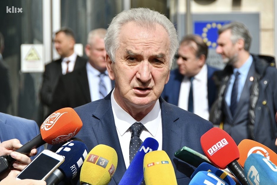 Mirko Šarović nakon sastanka sa Josepom Borrellom (Foto: I. Š./Klix.ba)