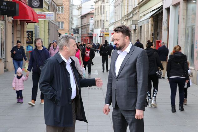 Ibrahim Hadžibajrić i Ernest Imamović (Foto: Općina Stari Grad Sarajevo)
