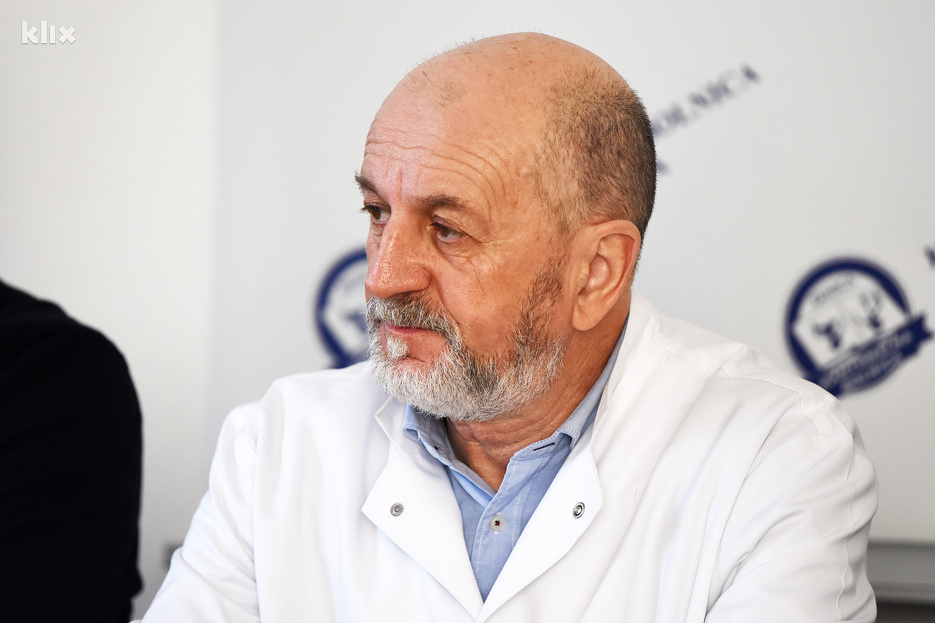 Pomoćnik direktora za medicinske poslove Kasim Spahić (Foto: E. M./Klix.ba)