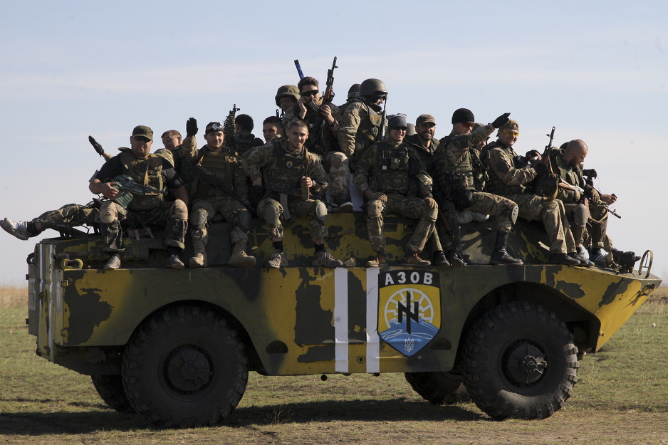 Bataljon Azov savladao ruske trupe u Mariupolju 2014. godine (Foto: EPA-EFE)