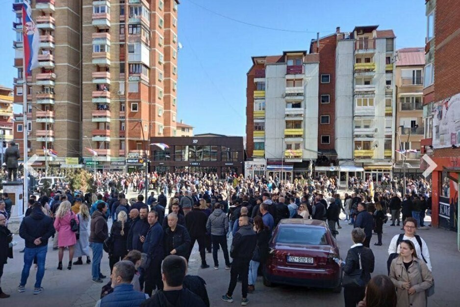 Protesti Srba na Kosovu