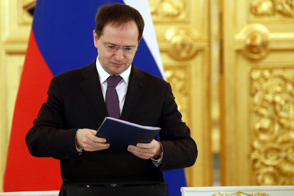 Glavni ruski pregovarač Vladimir Medinski (Foto: EPA-EFE)