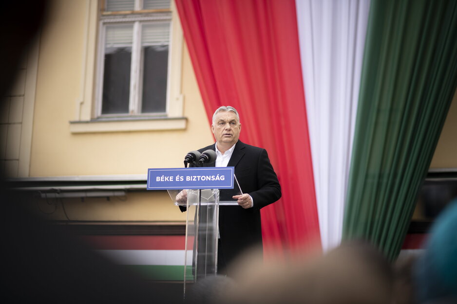 Viktor Orban na posljednjem predizbornom skupu (Foto: EPA-EFE)