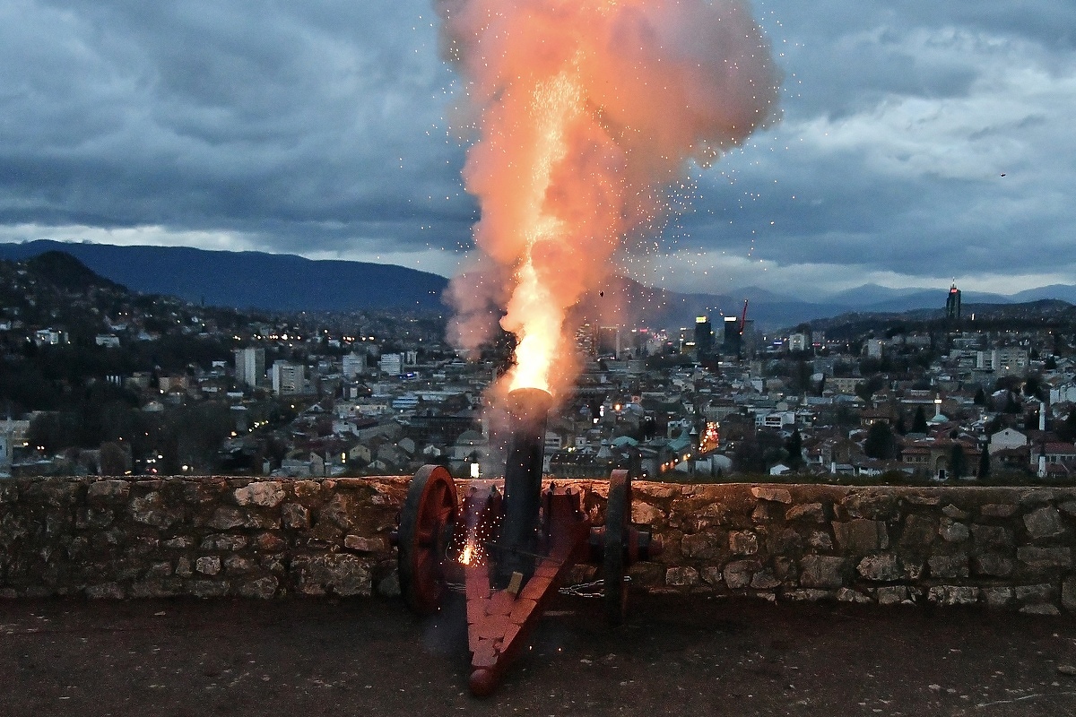 Top sa Žute tabije u Sarajevu označio početak ramazana