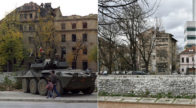 Vilsonovo šetalište nekad i sad (Foto: I. Š./Klix.ba)