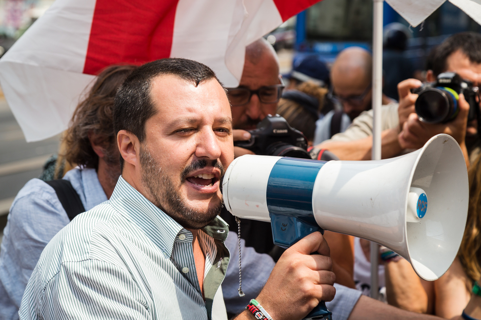 Lider stranke Liga Matteo Salvini