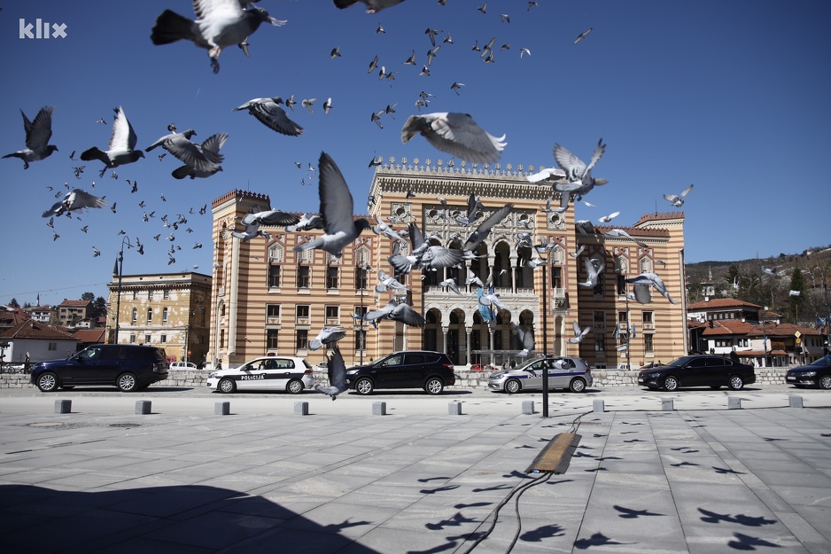 Zgrada obnovljene sarajevske Vijećnice (Foto: I. L./Klix.ba)
