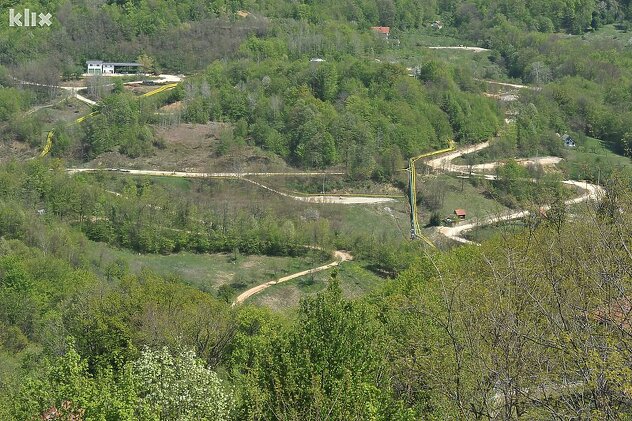 Područje tuzlanskog rudnika soli na Tetimi (Foto: A. K./Klix.ba)