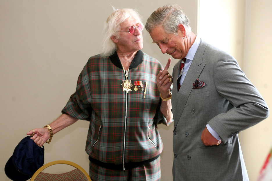 Jimmy Savile i princ Charles