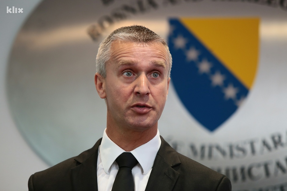 Direktor Direkcije za koordinaciju policijskih tijela Mirsad Vilić (Foto: Klix.ba)