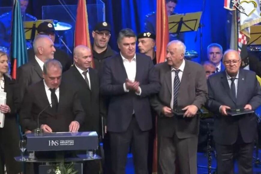 Zoran Milanović na akademiji povodom 30. godišnjice HVO-a