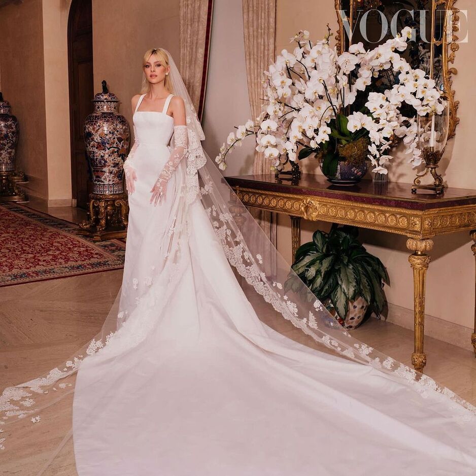 Mlada je blistala u kreaciji modne kuće Valentino (Foto: Vogue)
