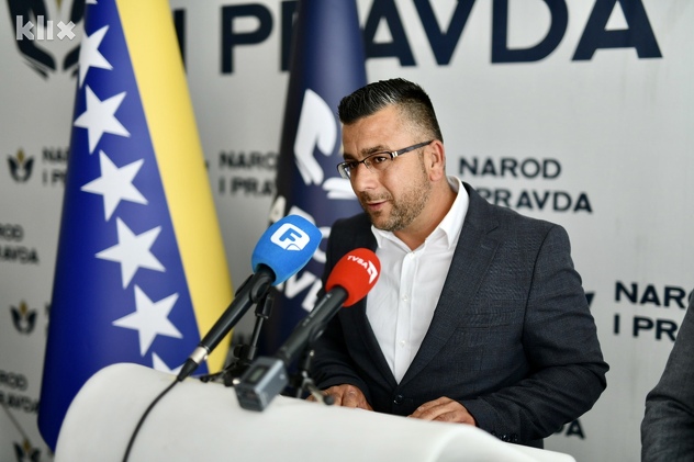 Sead Trnovac, član predsjedništva NiP-a (Foto: T. S./Klix.ba)