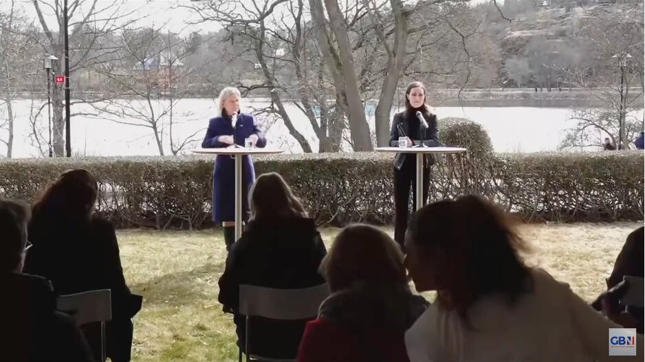 Premijerke Švedske i Finske na današnjoj press konferenciji
