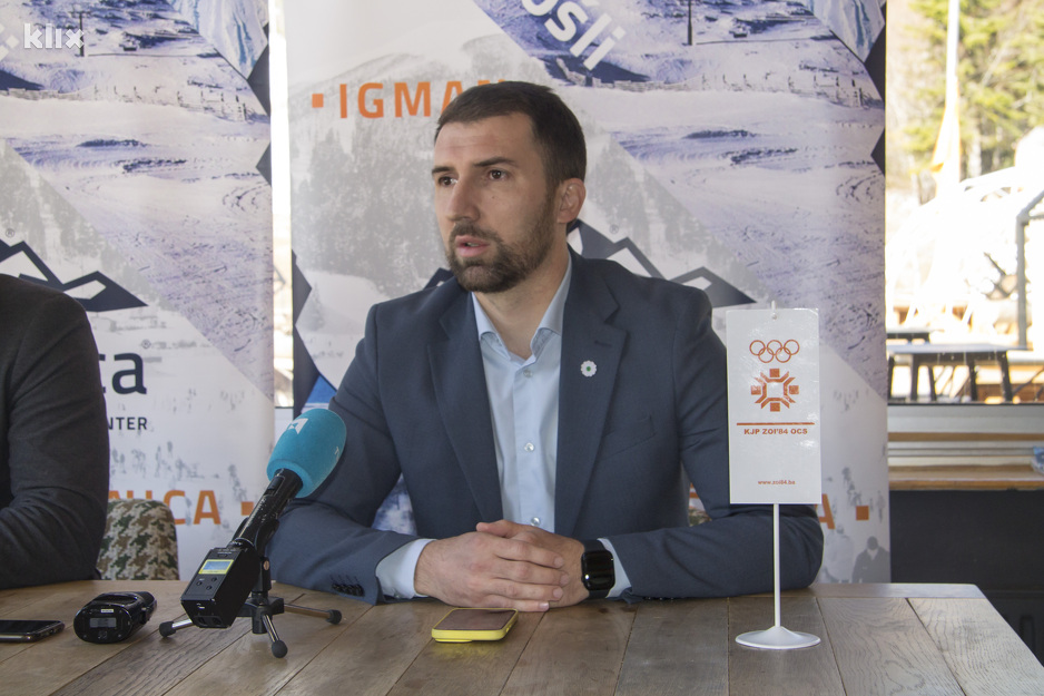 Adnan Delić, ministar privrede Kantona Sarajevo (Foto: E. Z./Klix.ba)