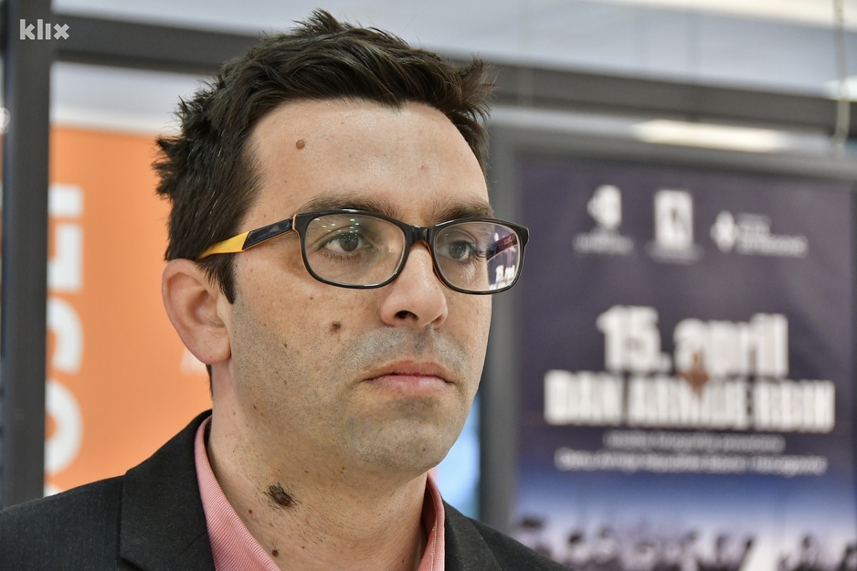 Ahmed Kulanić, direktor Fonda memorijala KS. (Foto: I. Š./Klix.ba)