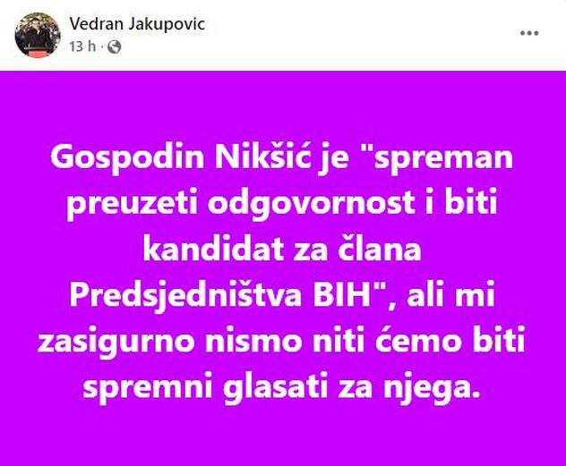Zastupnik NiP-a u Skupštini KS