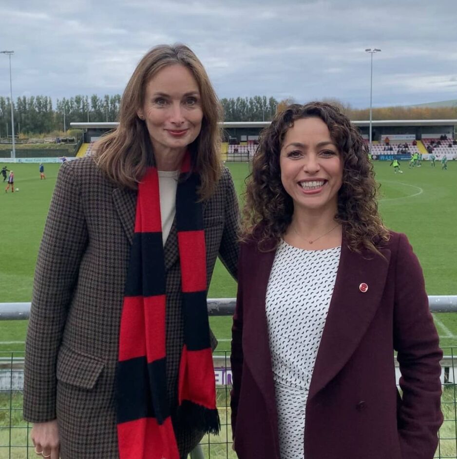 Eva Carneiro (desno) / Foto: Twitter