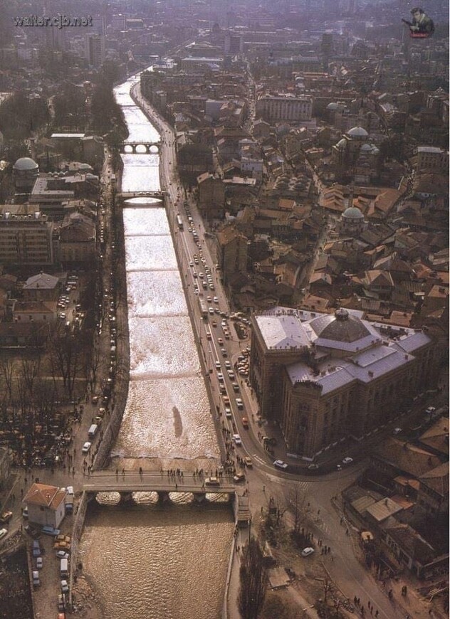 Panorama grada 80-te, jedna od Mirzinih omiljenih fotografija