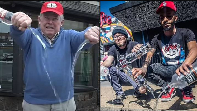 Ljudi su se masovno iživljavali na hrani (Foto: Twitter)