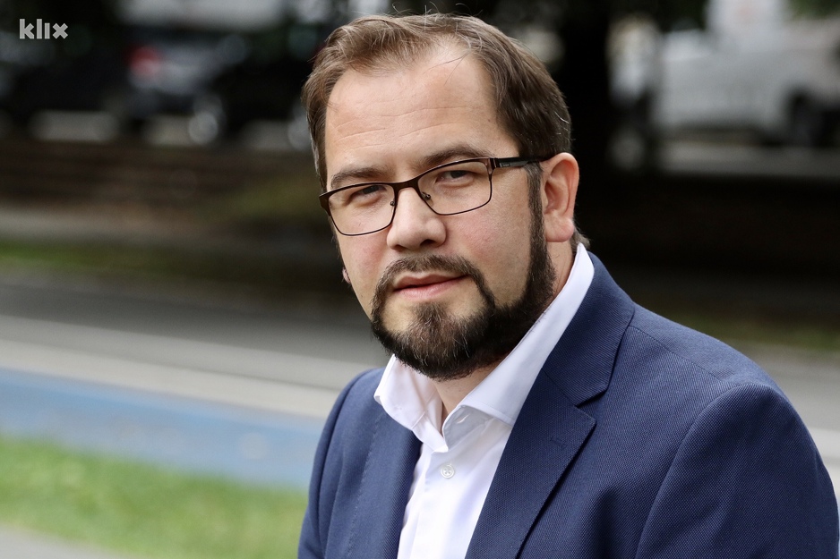 Hadis Bajrić, profesor Mašinskog fakulteta u Sarajevu (Foto: D. Ć./Klix.ba)