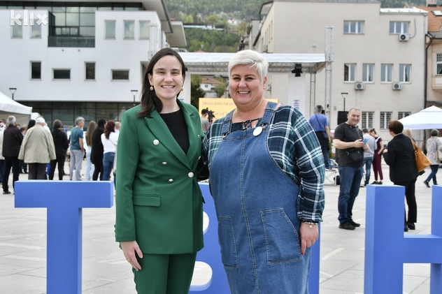Benjamina Karić i Mersiha Beširović (Foto: I. Š./Klix.ba)