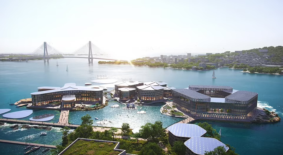 Prvi plutajući grad na svijetu mogao bi biti izgrađen već 2025. godine (Foto: Bjarke Ingels Group)
