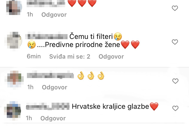 Komentari ovakvog sadržaja ubrzo su nestali ispod aktuelne fotografije (Foto: Instagram)
