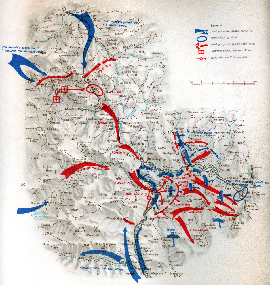 Konačni partizanski prodor preko Neretve