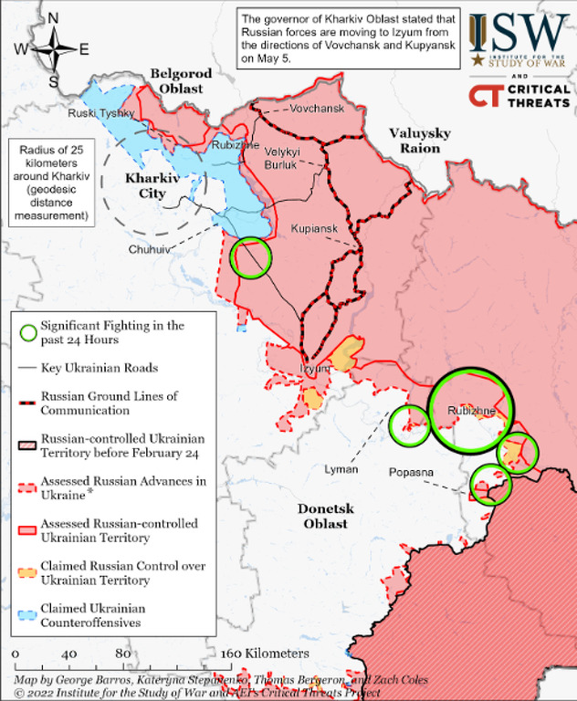 Situacija u i oko Harkova (Foto: ISW)