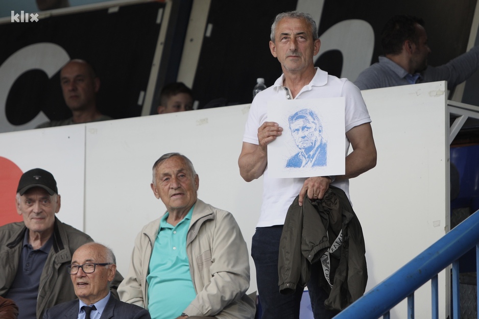 Legende kluba Mehmed Baždarević i Rade Matić (Foto: I. L./Klix.ba)