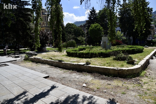 Nastavljena sanacija Trga oslobođenja - Alija Izetbegović (Foto: T. S./Klix.ba)