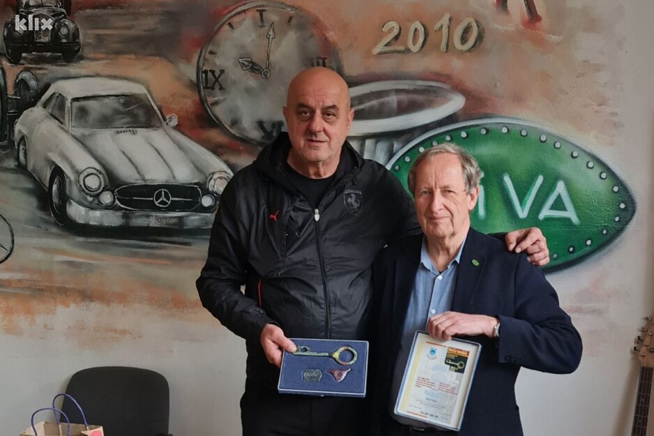 Zdravko Vidović i Tiddo Bresters (Foto: G. Š./Klix.ba)