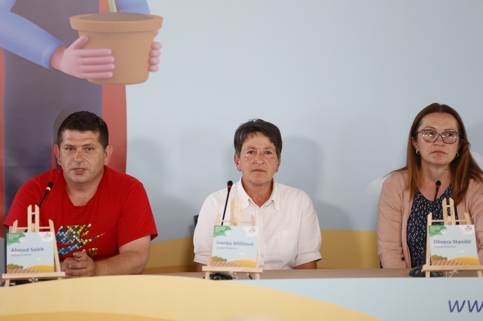 Ahmed Saleh, Ivanka Miličevič, Olivera Stanišić