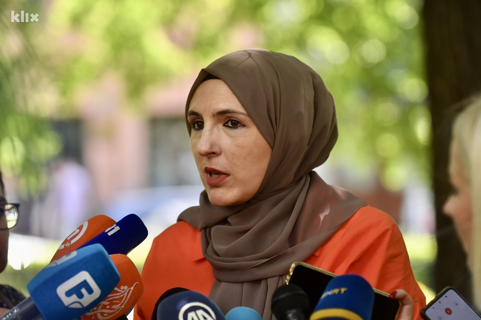 Naida Hota-Muminović, ministrica za odgoj i obrazovanje u Kantona Sarajevo (Foto: T. S./Klix.ba)