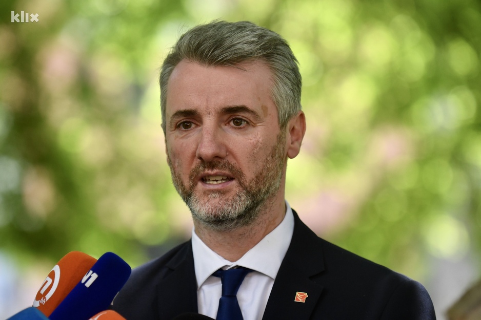 Edin Forto, premijer Kantona Sarajevo (Foto: T. S./Klix.ba)