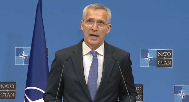 Jens Stoltenberg (Screenshot: NATO)