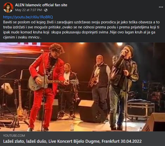 Screenshot: Facebook