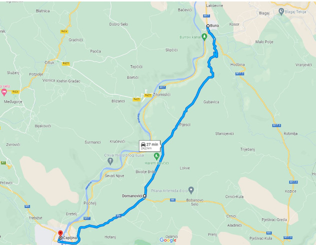 Izvor: BIHAMK (Buna-Domanovići-Čapljina)