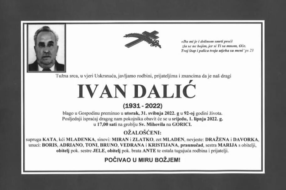Posljednji israćaj Ivana Dalića je u srijedu 1. juna 2022. godine