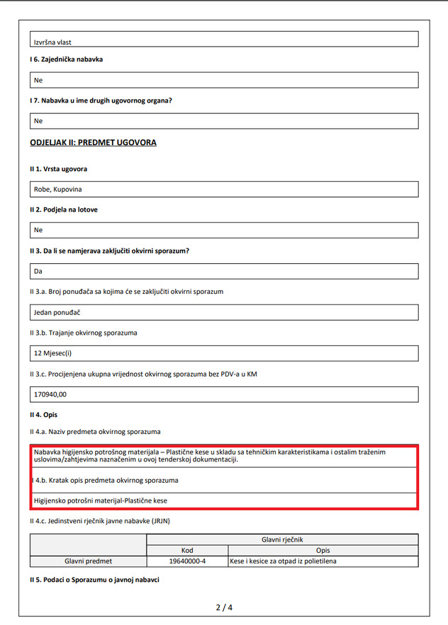 Vjerovali ili ne: Institucije BiH nabavljaju plastične kese za 200.000 KM