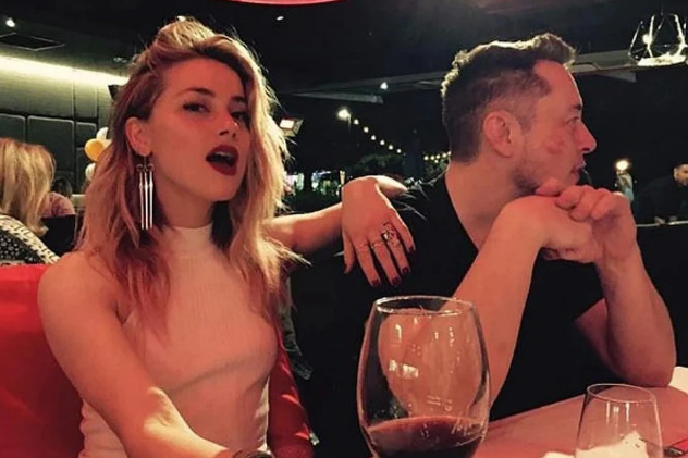 Amber Heard i Elon Musk (Foto: Twitter)