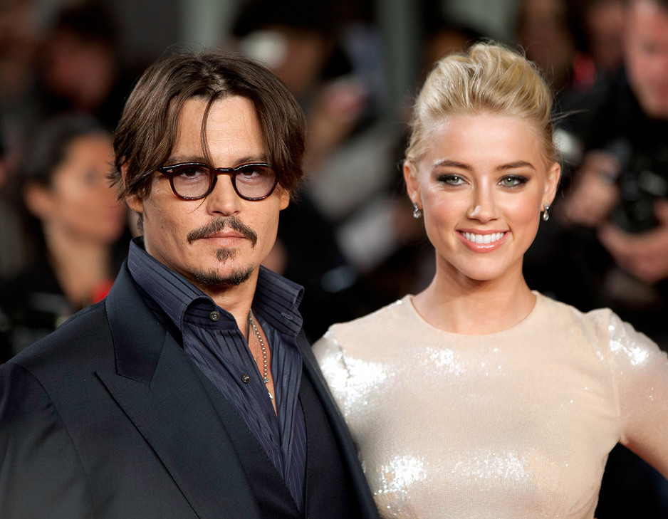 Depp i Amber (Foto: EPA-EFE)