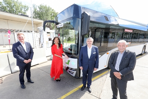 Hidrogenski autobus u Beču (Foto: Grad Beč)
